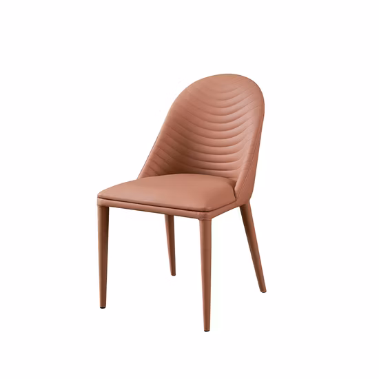 Melhor venda de produtos quentes de alta qualidade com preço baixo restaurante casa jantar furmiture metal lazer couro do plutônio cadeira de jantar moderna